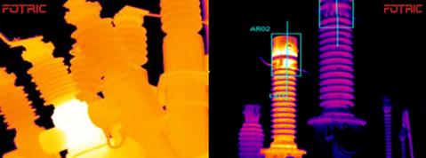 FOTRIC熱像儀在變電設備系統(tǒng)檢測上的應用