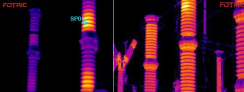 FOTRIC熱像儀在變電設備系統(tǒng)檢測上的應用